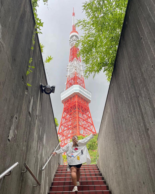 Evelyn en Tokyo