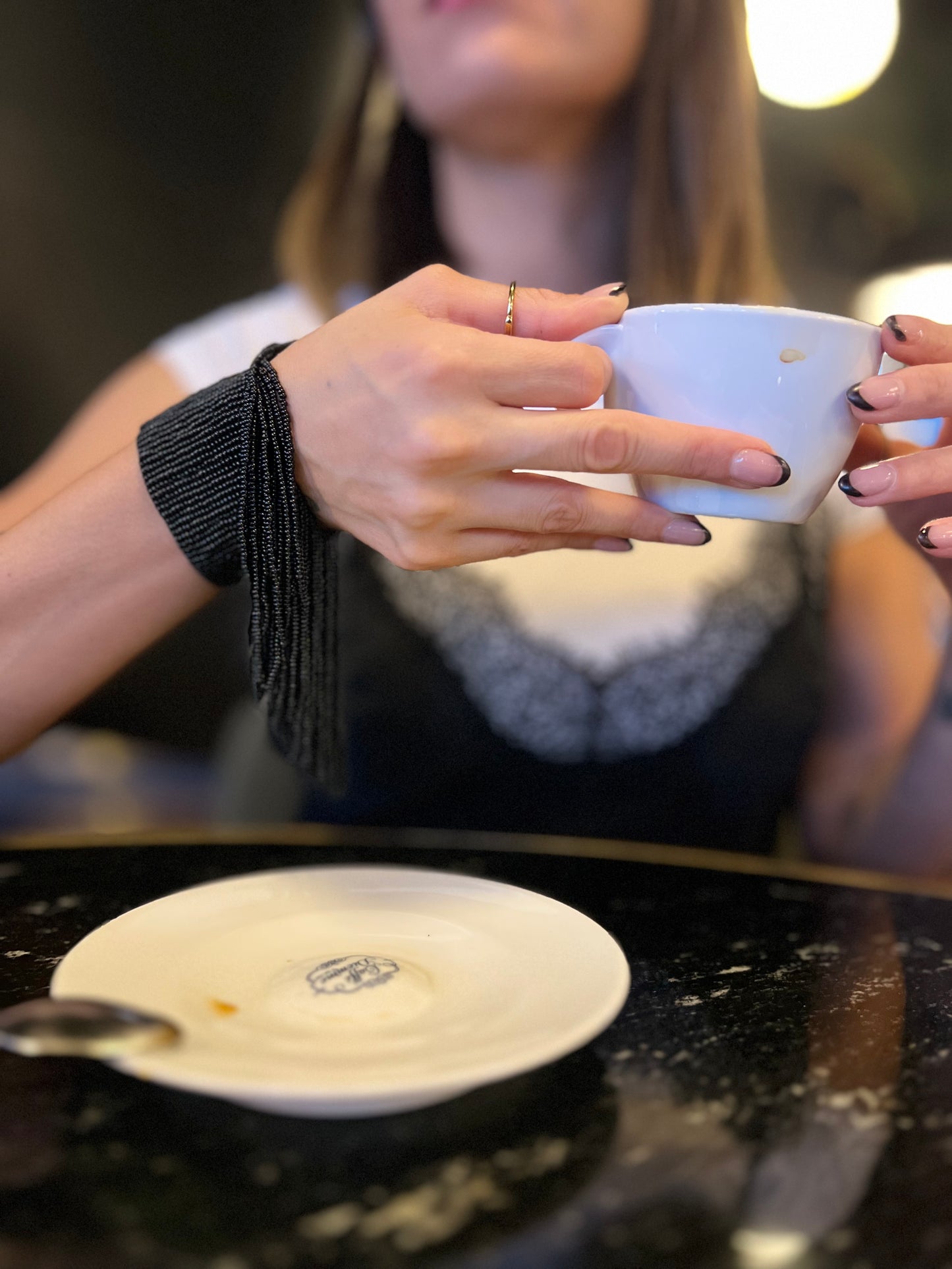 Brazalete de flecos