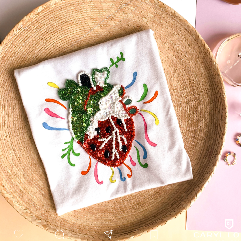 Playera Corazón Mexicano