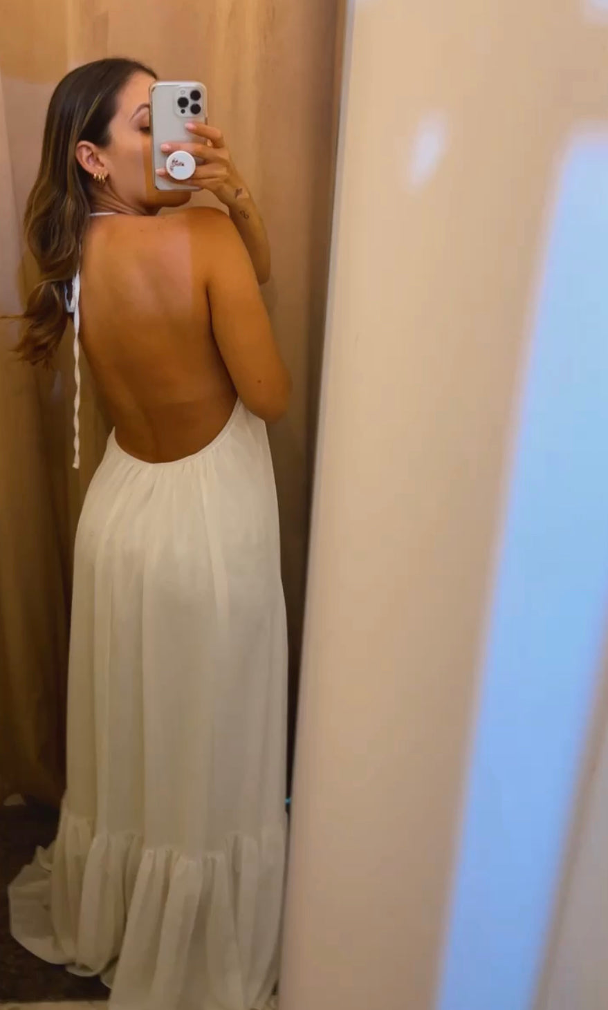 VESTIDO VAPOROSO MAXI