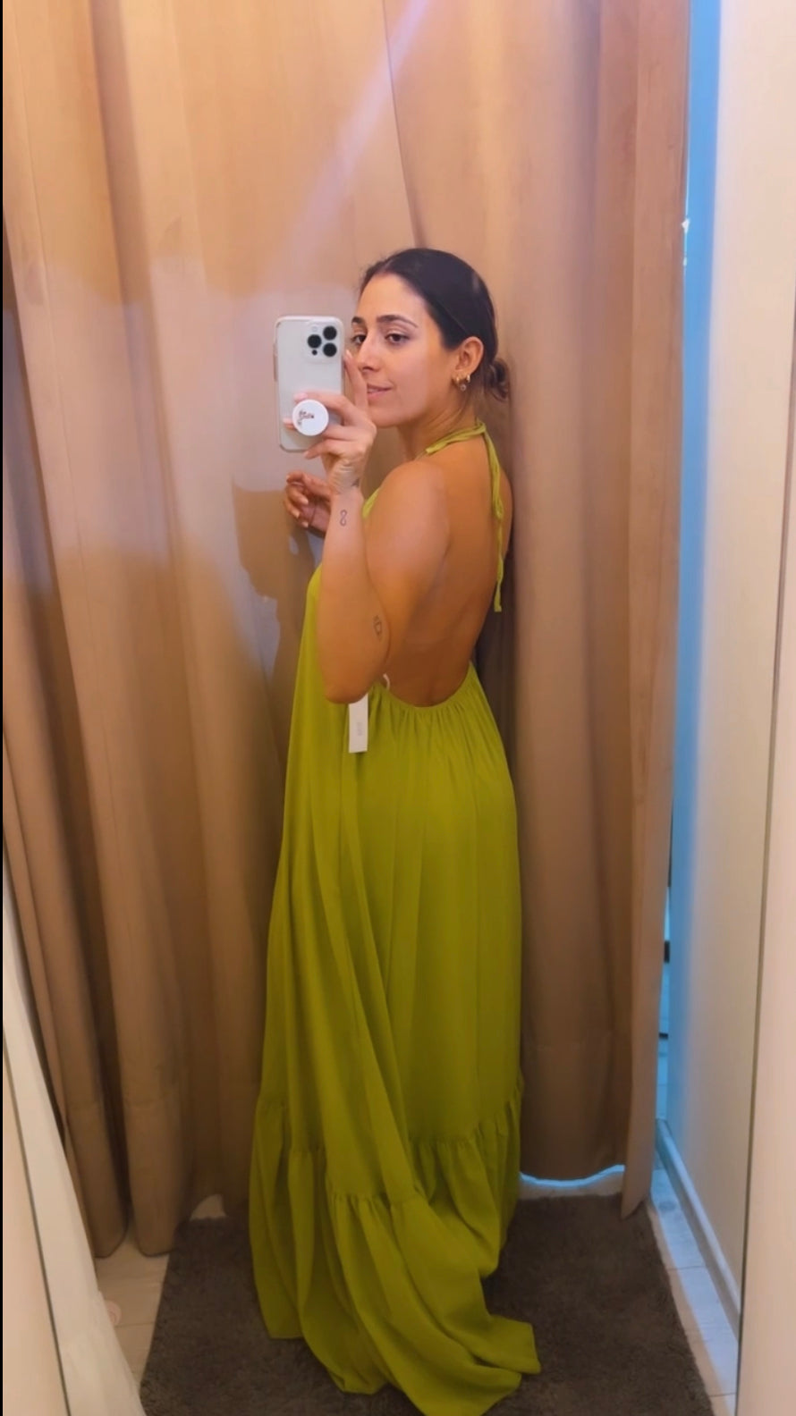 VESTIDO VAPOROSO MAXI