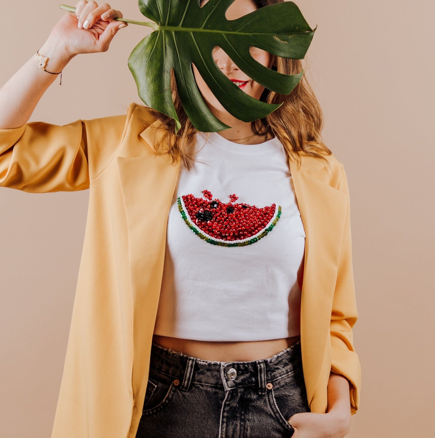 Playera sandía mexicana