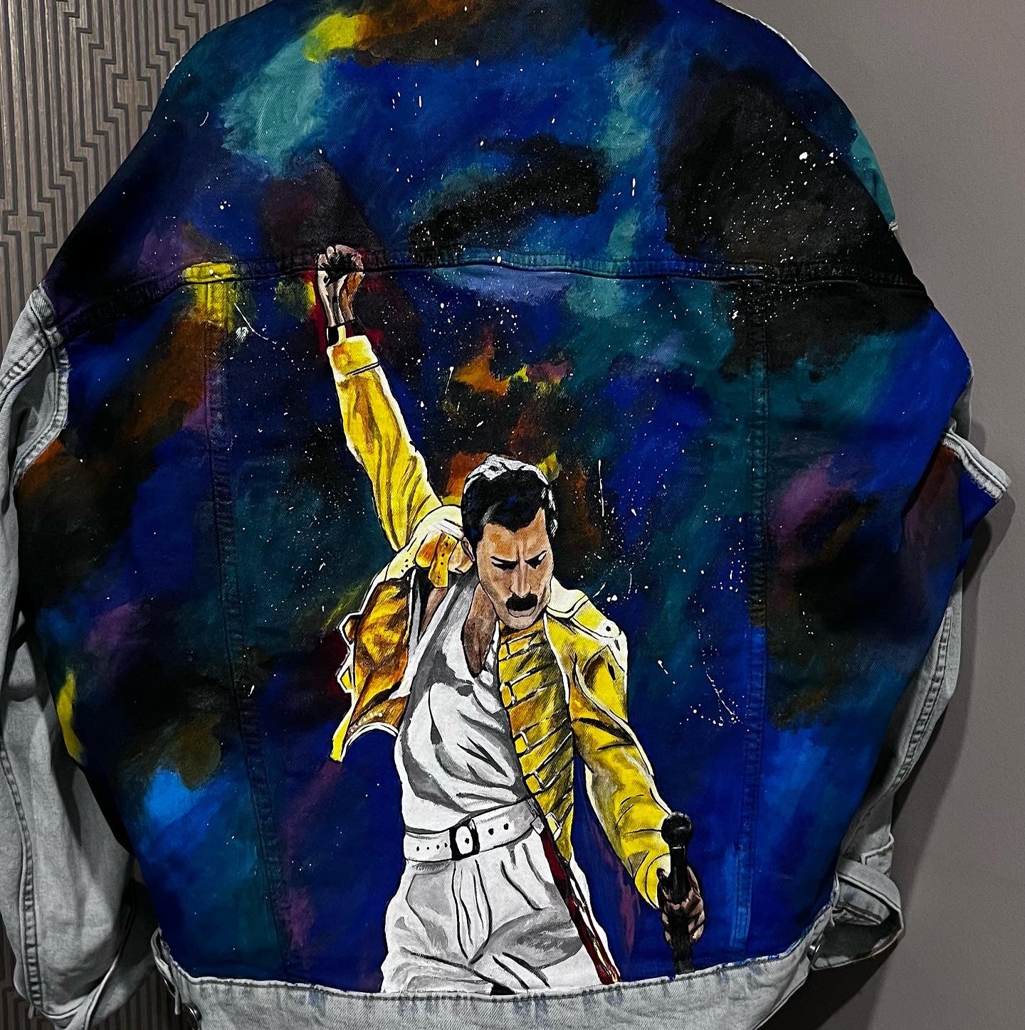 Chamarra inspiración FREDDIE MERCURY