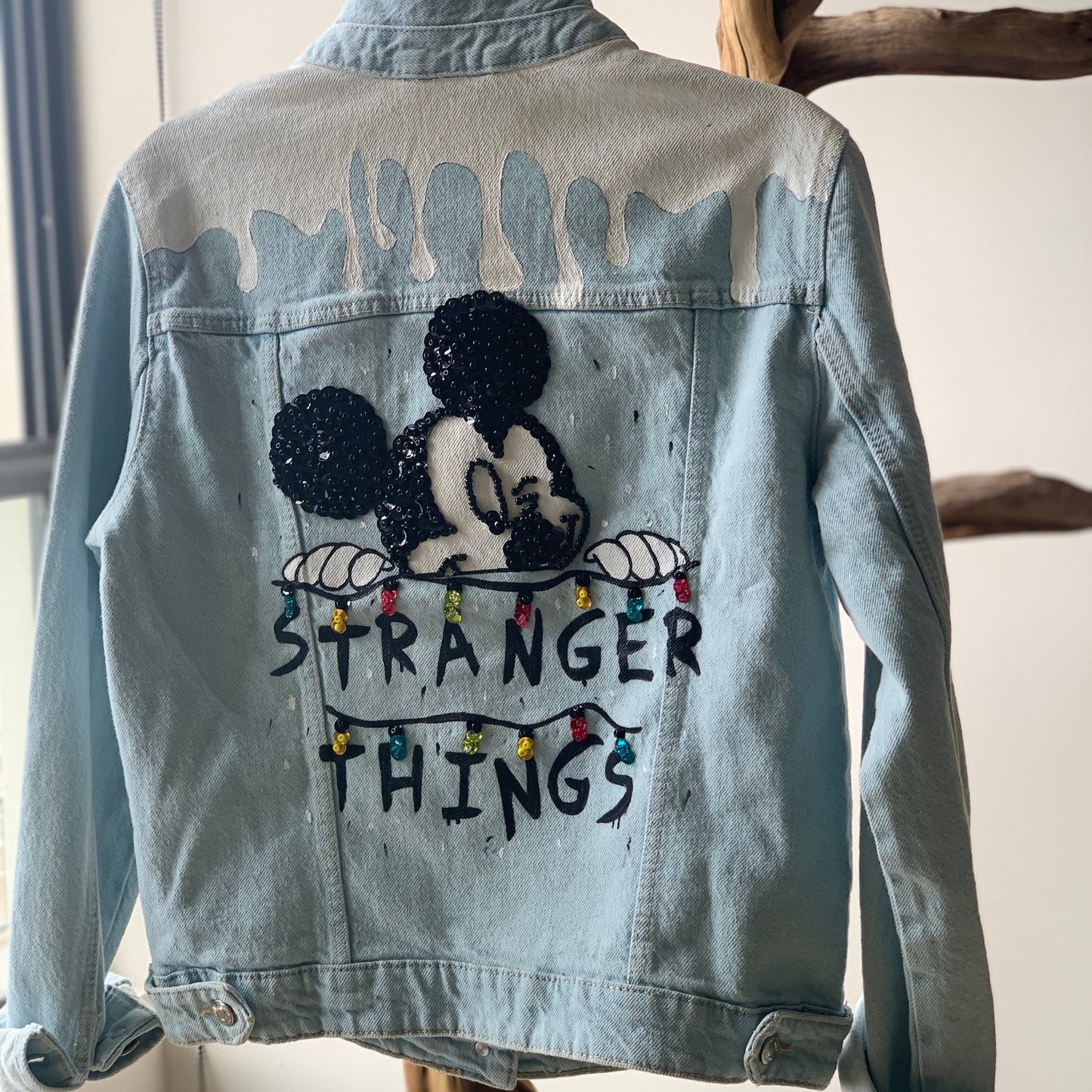 Denim jacket Mickey stranger things