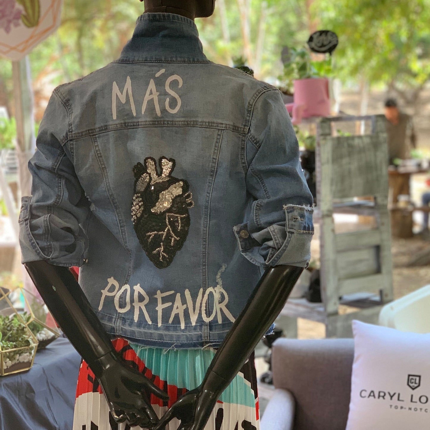 Jacket with more heart please.