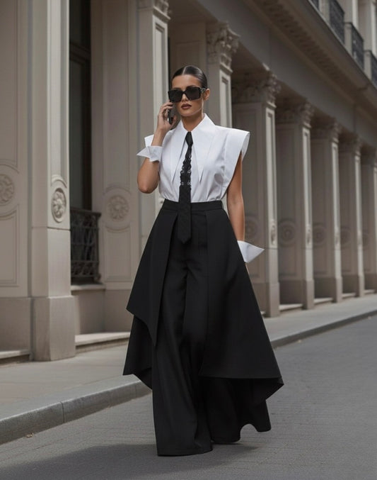 Pantalón tipo Samurai