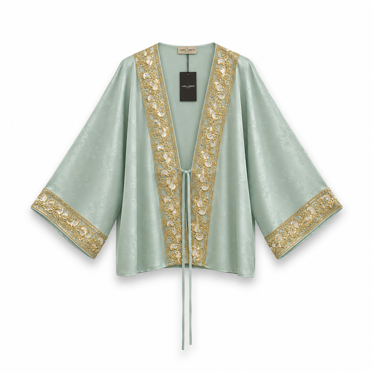 Cardigan corto Satinado
