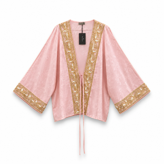 Cardigan corto Satinado