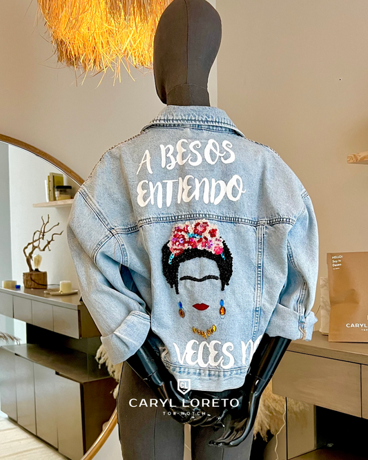 Chamarra besos de Frida