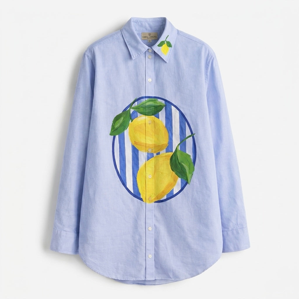 CAMISA AZUL LIMONCELLO