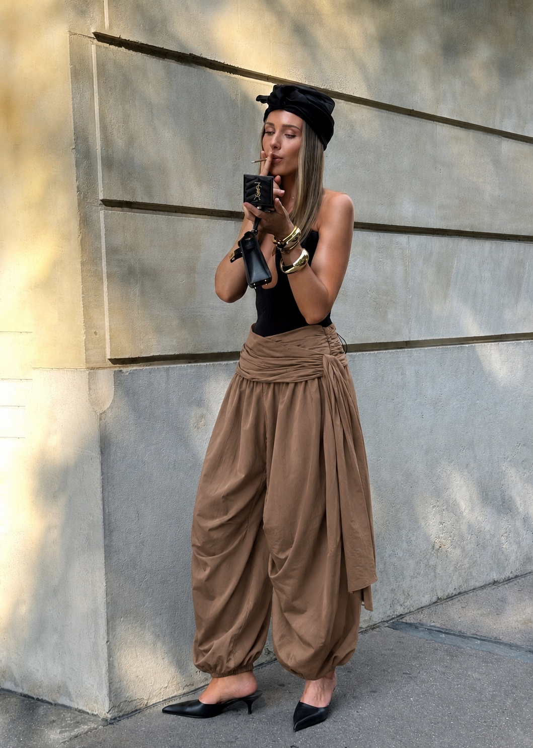 Pantalón Draped Sahara