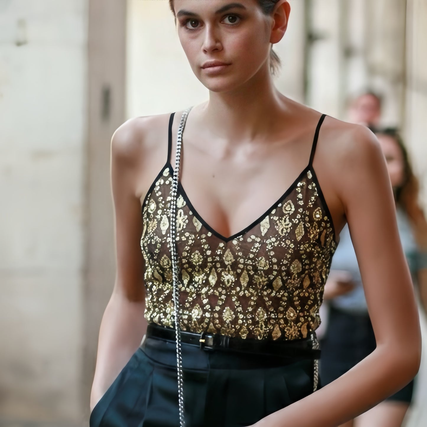 Short sequin ensemble