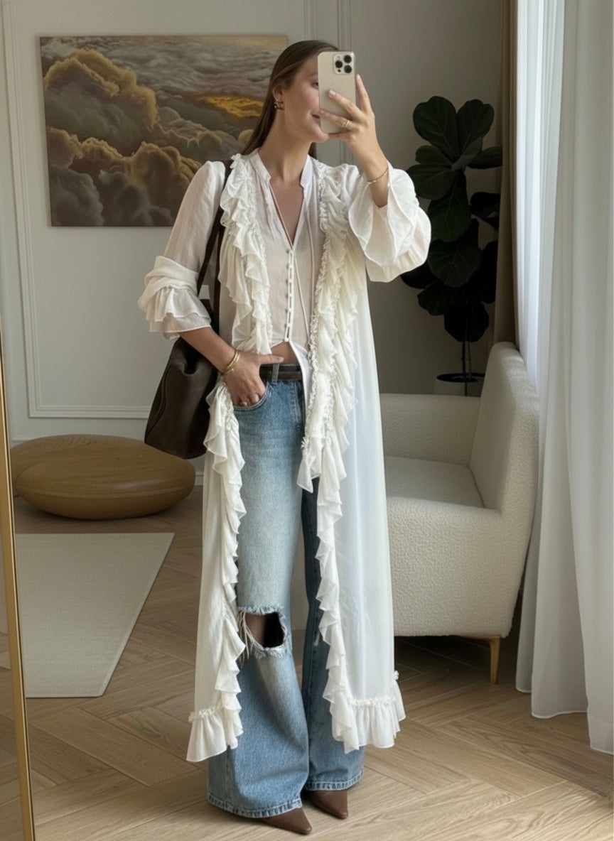 Cardigan bohemio Maxi