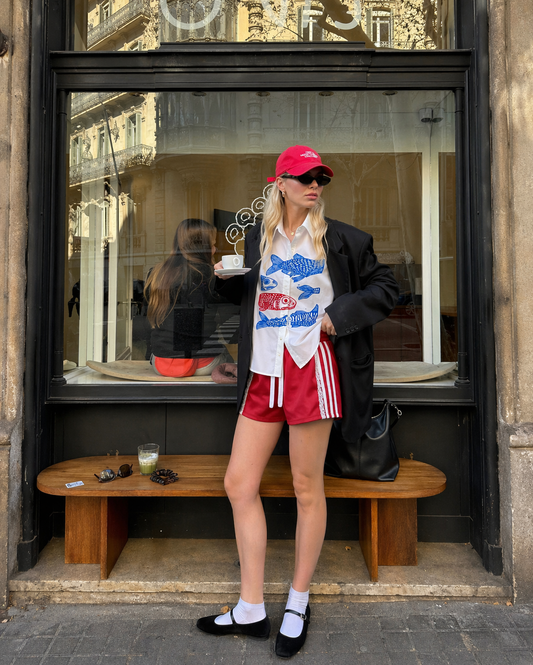 SHORT DEPORTIVO ROJO