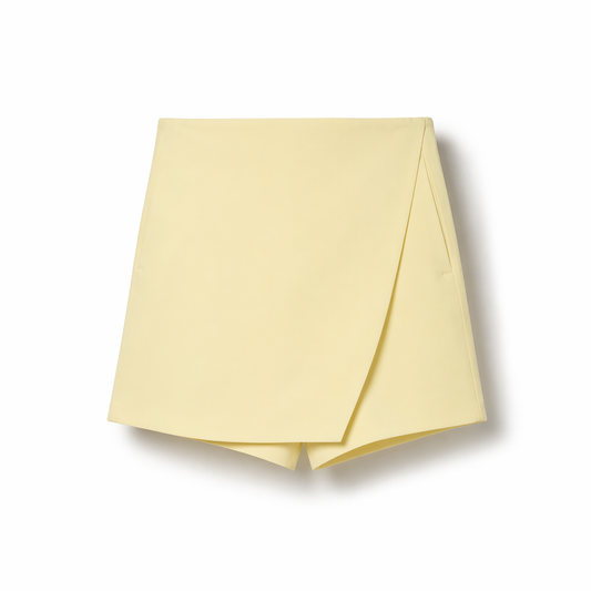 FALDA SHORT ASIEMTRICO